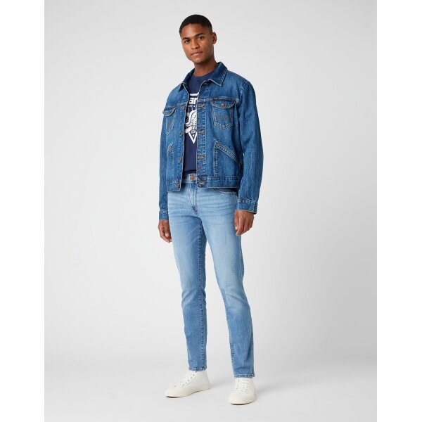 Ανδρική Μπλούζα Wrangler W7J6D3114 Μπλέ - Image 2