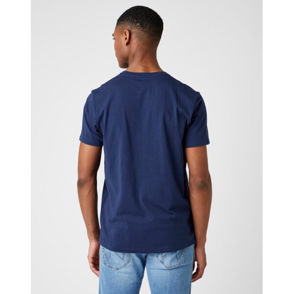 Ανδρική Μπλούζα Wrangler W7J6D3114 Μπλέ - Image 3