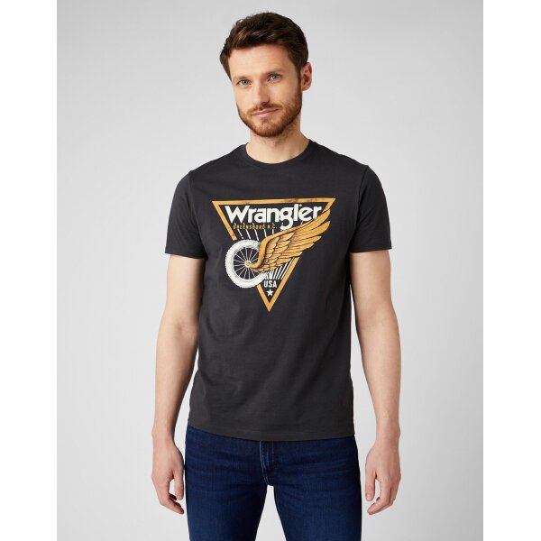 Ανδρική Μπλούζα Wrangler W7J6D3XV6 Μαύρο - Image 1