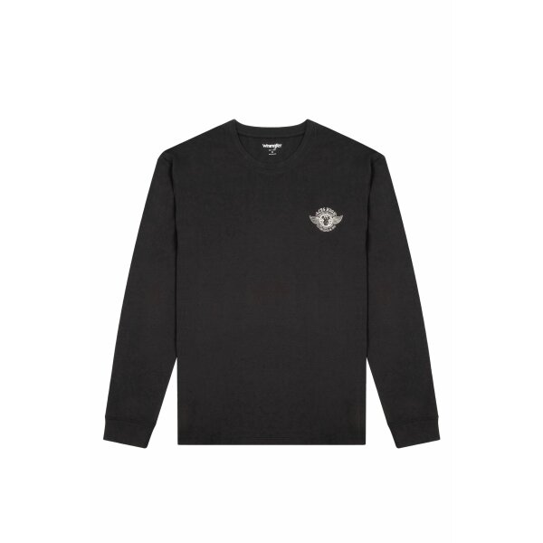 Ανδρική Μπλούζα Wrangler W7K5D3XV6 Μαύρο - Image 2