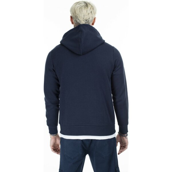 Ανδρική Μπλούζα Φούτερ JACK & JONES Κουκούλα Μπλε - Image 3