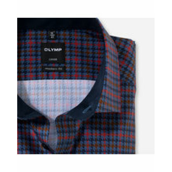 12908433-170x213-1 Ανδρικό Πουκάμισο OLYMP  modern fit 1290-84-33 Μπλέ - Image 2