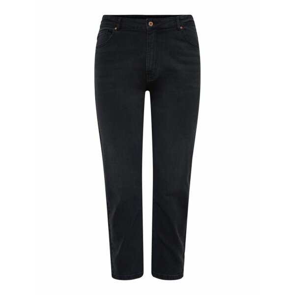 15230922_Black_855071_001_ProductLarge ΠΑΝΤΕΛΟΝΙ PLUS SIZE CAREVENEDA MOM JEANS  ONLY CARMAKOMA ΜΑΥΡΟ - Image 5