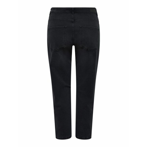 15230922_Black_855071_002_ProductLarge ΠΑΝΤΕΛΟΝΙ PLUS SIZE CAREVENEDA MOM JEANS  ONLY CARMAKOMA ΜΑΥΡΟ - Image 6
