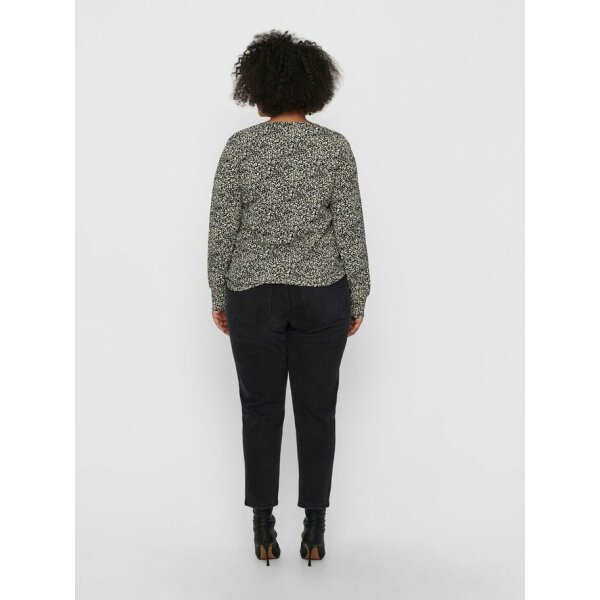 15230922_Black_855071_004_ProductLarge ΠΑΝΤΕΛΟΝΙ PLUS SIZE CAREVENEDA MOM JEANS  ONLY CARMAKOMA ΜΑΥΡΟ - Image 3