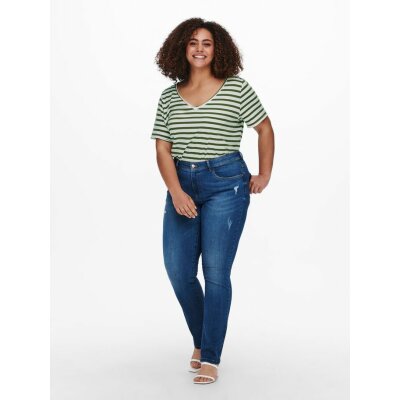 ΠΑΝΤΕΛΟΝΙ PLUS SIZE CARLAUW LIFE REG SLIM FIT JEANS ONLY CARMAKOMA