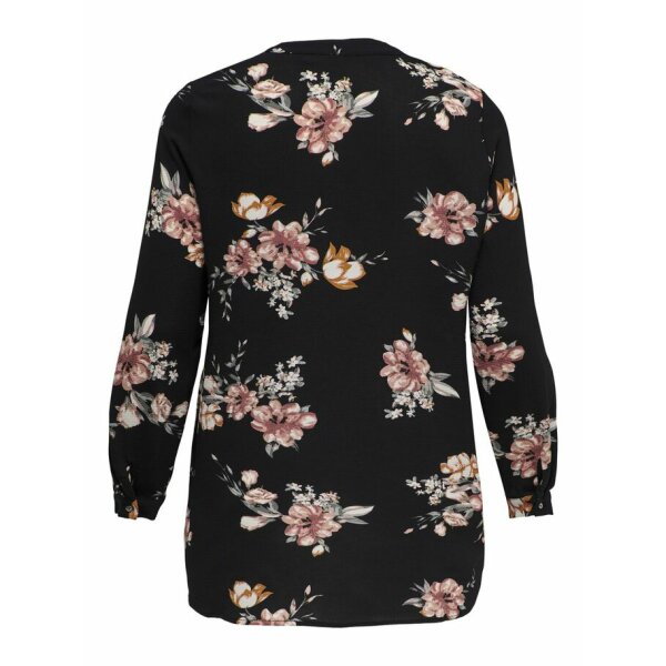 15237633_Black_881865_002_ProductLarge ΠΟΥΚΑΜΙΣΟ PLUS SIZE CURVY PRINTED TUNIC ONLY CARMAKOMA ΜΑΥΡΟ - Image 2