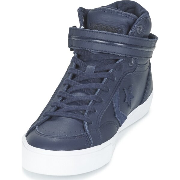 20160810133909_3b67542f Ανδρικό Μποτάκι Converse Pro Blaze Plus Core Cuir Μπλέ. - Image 4