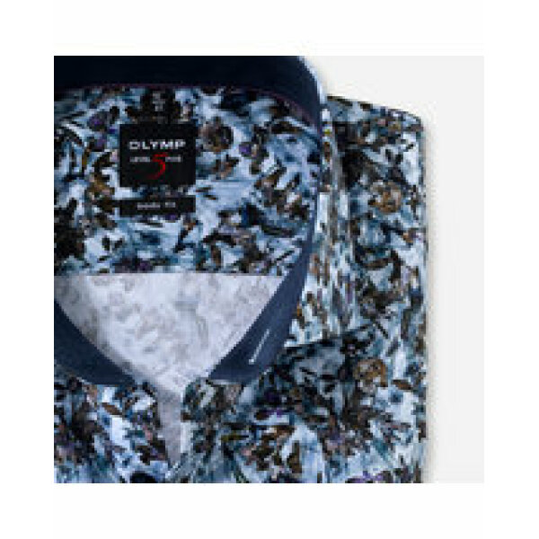 20928411-170x213-1 Ανδρικό Πουκάμισο OLYMP Level Five body fit 2092-84-11 Μπλέ - Image 2