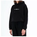 Μπλούζα Φούτερ με Κουκούλα Μαύρη 212.EW20.51 Emerson