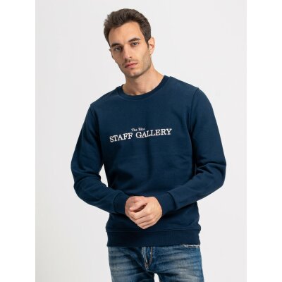 Ανδρικό Φούτερ Staff Gallery 64-101.046N0045 Μπλέ