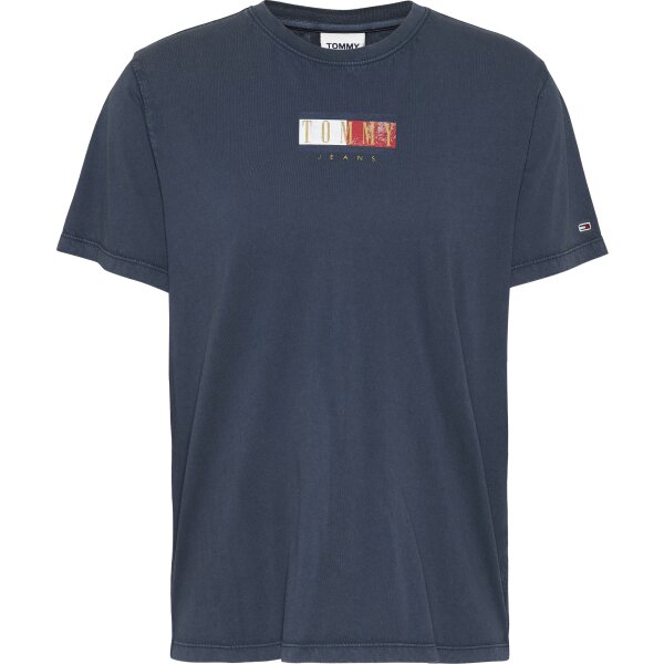 DW0DW11230C87_F ΓΥΝΑΙΚΕΙΑ ΜΠΛΟΥΖΑ TJM RELAXED VINTAGE BRONZE 1 TEE TOMMY JEANS DW0DW11230-C87 ΜΠΛΕ - Image 1