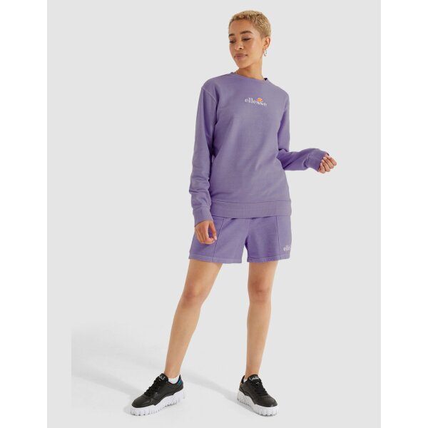 _ELLESSE_MAIN_RANGE_AW21Q3_WOMENS_SGK13149_SAPPAN_SWEATSHIRT_Purple_ECOMM_B Φούτερ  Μπλούζα  Λαιμόκοψη ELLESE SGK13149  Μώβ - Image 2