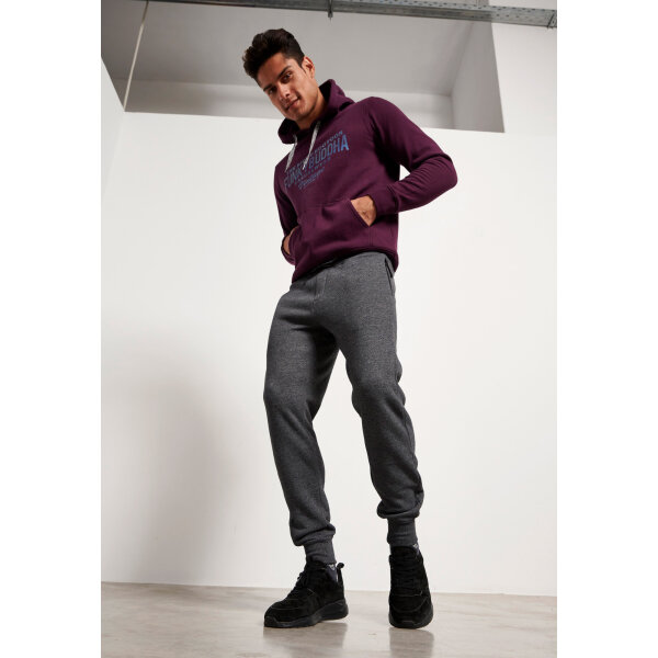 FBM004-037-02_BLACK MEL_1 Ανδρική Φούτερ Φόρμα Funky Buddha FBM004-037-02 Ανθρακί - Image 1