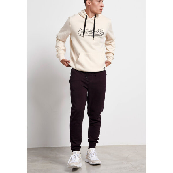 FBM004-037-02_BURGUNDY MEL_2 Ανδρική Φούτερ Φόρμα Funky Buddha FBM004-037-02 Μπορντώ - Image 2