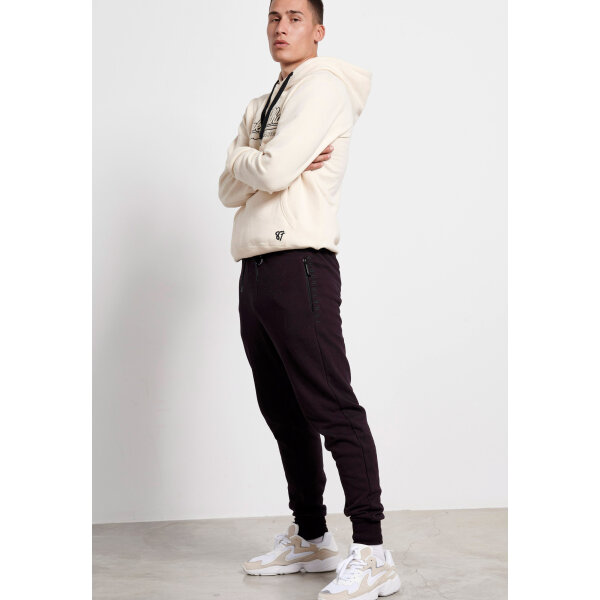 FBM004-037-02_BURGUNDY MEL_4 Ανδρική Φούτερ Φόρμα Funky Buddha FBM004-037-02 Μπορντώ - Image 4