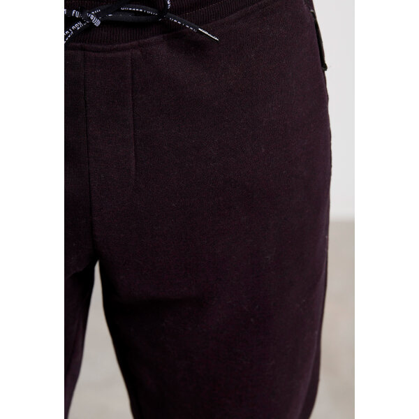 FBM004-037-02_BURGUNDY MEL_7 Ανδρική Φούτερ Φόρμα Funky Buddha FBM004-037-02 Μπορντώ - Image 7