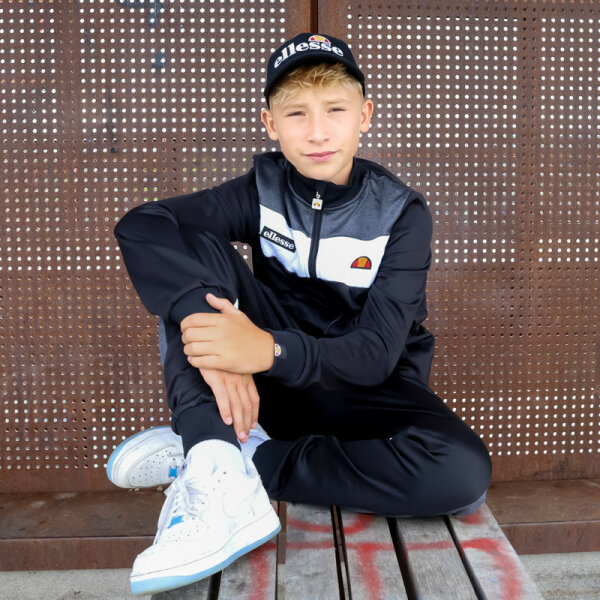 Foto_74(5) Ζακέτα Φόρμας Αγόρι Μαυρό ELLESE S3Κ12113 - Image 3