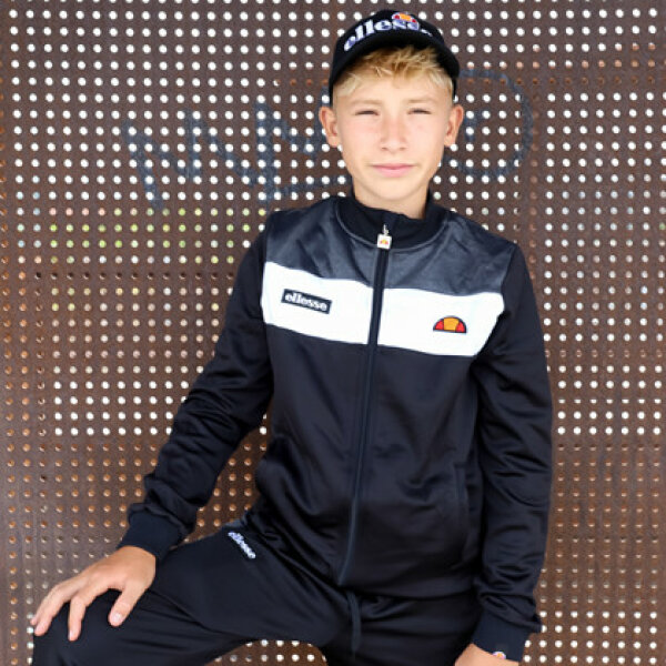 Foto_76(5) Ζακέτα Φόρμας Αγόρι Μαυρό ELLESE S3Κ12113 - Image 4