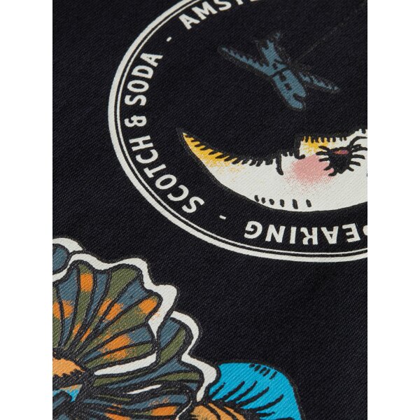 Ανδρική Φούτερ Scotch & Soda  163970-0008 Μπλέ - Image 3