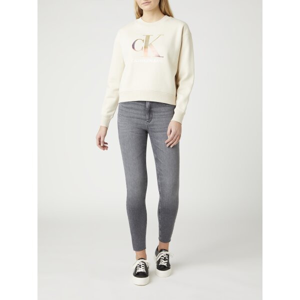 Γυναικεία Φούτερ Calvin Klein J20J216959ACJ Εκρού - Image 3