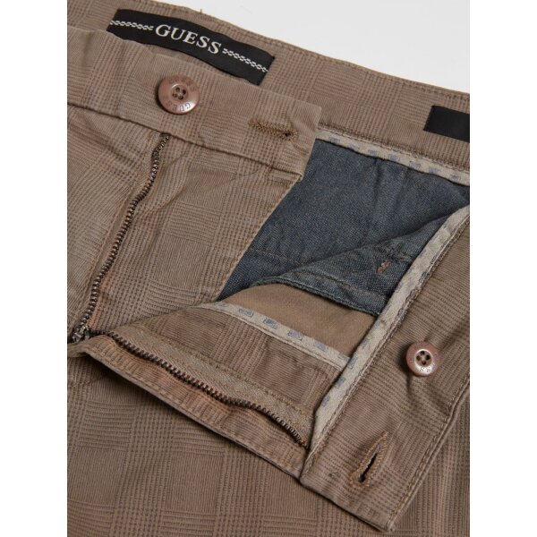 M1BB26_WDD53_P11E_6 Ανδρικό Παντελόνι Guess M1BB26WDD53-P11E Μπέζ - Image 6