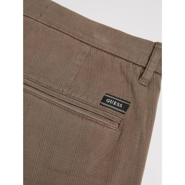M1BB26_WDD53_P11E_7 Ανδρικό Παντελόνι Guess M1BB26WDD53-P11E Μπέζ - Image 7