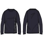 Ανδρική Μπλούζα Guess M1BI36J1311-G7V2 Μπλέ