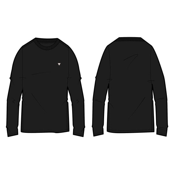 M1RI28_J1311_JBLK_5 Ανδρική Μπλούζα Guess M1RI28J1311-JBLK Μαύρο - Image 5