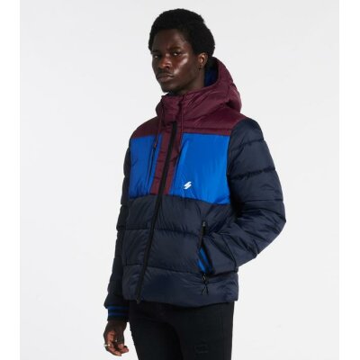 Ανδρικό Μπουφάν SuperDry PM5011213A-JKE Μπλέ