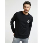 Ανδρική Μπλούζα Guess MBBI41KARC8-JBLK Μαύρο - Image 5