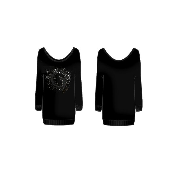 W1BR09_Z2NQ0_JBLK_5 Πουλόβερ Μακρυμάνικο Μαύρο Guess - Image 5