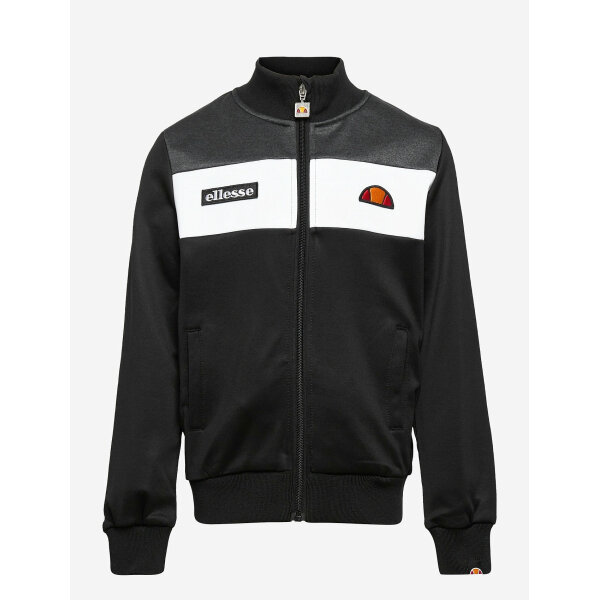 ell444s3k12113_cblackdarkgreymarl Ζακέτα Φόρμας Αγόρι Μαυρό ELLESE S3Κ12113 - Image 2