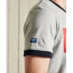 Ανδρική Μπλούζα SuperDry PM1011214A-ZUC Γκρί - Image 4