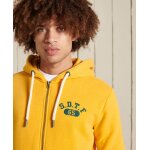 Ανδρική Φούτερ Ζακέτα SuperDry PM2011455A-5YC Μουσταρδί - Image 3