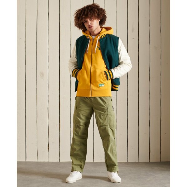 upload9223368955665925406 Ανδρική Φούτερ Ζακέτα SuperDry PM2011455A-5YC Μουσταρδί - Image 6