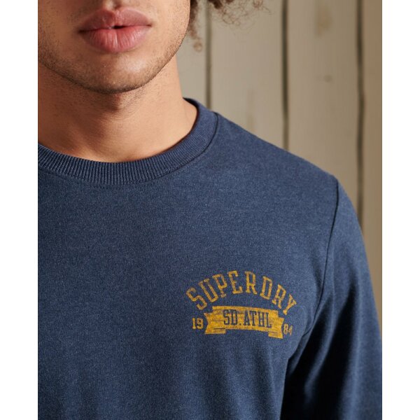 Ανδρική Μπλούζα SuperDry PM6010573A-BCY Μπλέ - Image 3