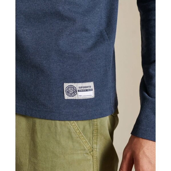 Ανδρική Μπλούζα SuperDry PM6010573A-BCY Μπλέ - Image 4