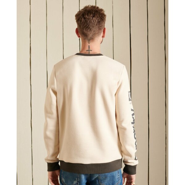upload9223368955665931961 Ανδρική Φούτερ SuperDry PM2011466A-18C Εκρού - Image 5