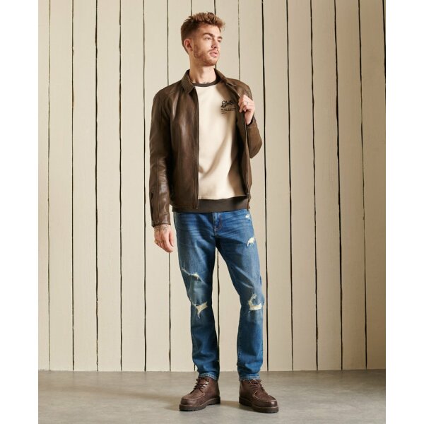 upload9223368955665931962 Ανδρική Φούτερ SuperDry PM2011466A-18C Εκρού - Image 6