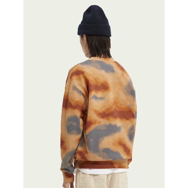 xlarge-21144840-MDL-BCK Ανδρική Φούτερ Scotch & Soda  163933-0217 Μπέζ - Image 4