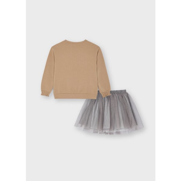 Σετ φούστα τούλι Κορίτσι 2 έως 9 ετών Γκρί - Image 3