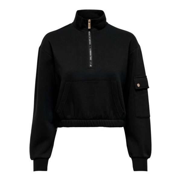 Μπλούζα Φούτερ Γυναικεία Only Μαύρη 15237752 - Image 2