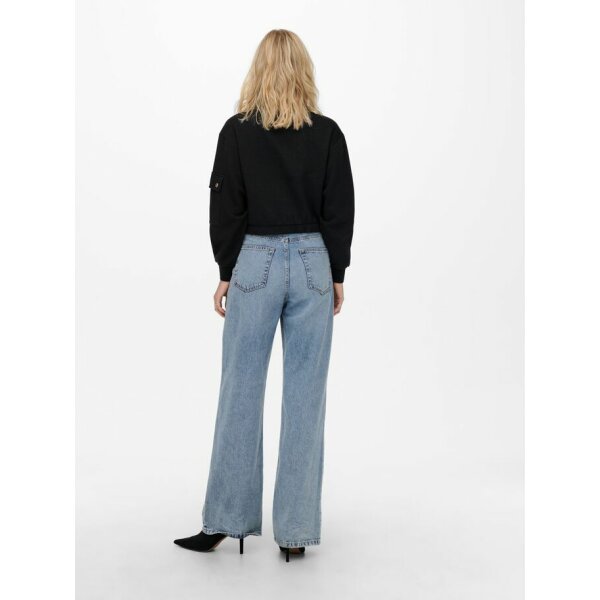 Μπλούζα Φούτερ Γυναικεία Only Μαύρη 15237752 - Image 4