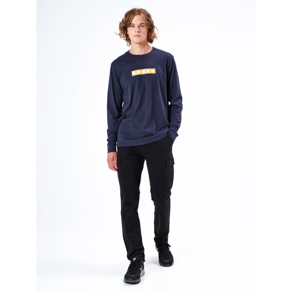 Ανδρικό Παντελόνι Army Emerson 20.212.EM42.96 Μαύρο - Image 4