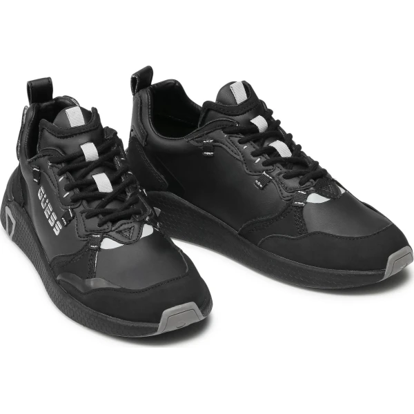 Ανδρικό Παπούτσι Guess FM7MMSELE12 Μαύρο - Image 6