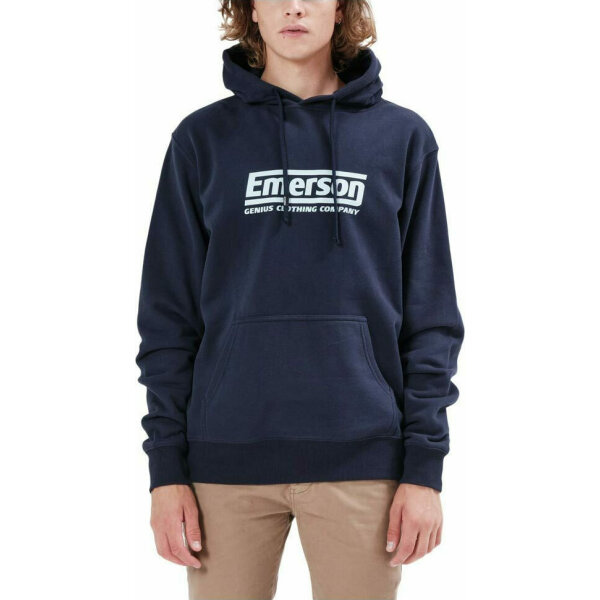 Ανδρική Φούτερ με κουκούλα Emerson 212.EM20.05 Μπλέ - Image 3