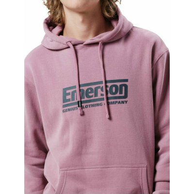 Ανδρική Φούτερ με κουκούλα Emerson 212.EM20.05 ΡΟΖ