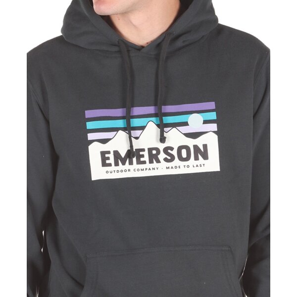 210309200038-247-2 Ανδρική Φούτερ με κουκούλα Emerson 212.EM20.09 Πράσινο - Image 3