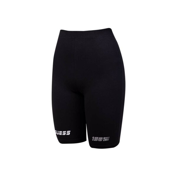 GUESS-KROTKIE-SPODENKI-DAMSKIE-ALLISON-SHORTS-BLACK-O1BA07KASI1-JBLK-208647 Κολάν Biker Μαύρο Guess - Image 1